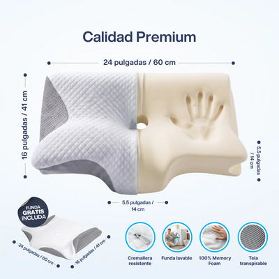 CerviRest™  Almohada Cervical Termorregulador