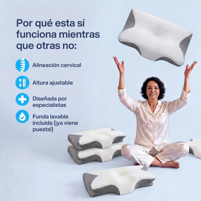 CerviRest™  Almohada Cervical Termorregulador