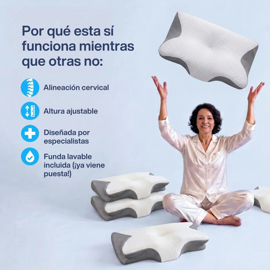CerviRest™  Almohada Cervical Termorregulador
